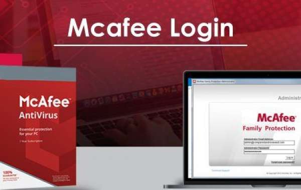 How to I create a McAfee login account?